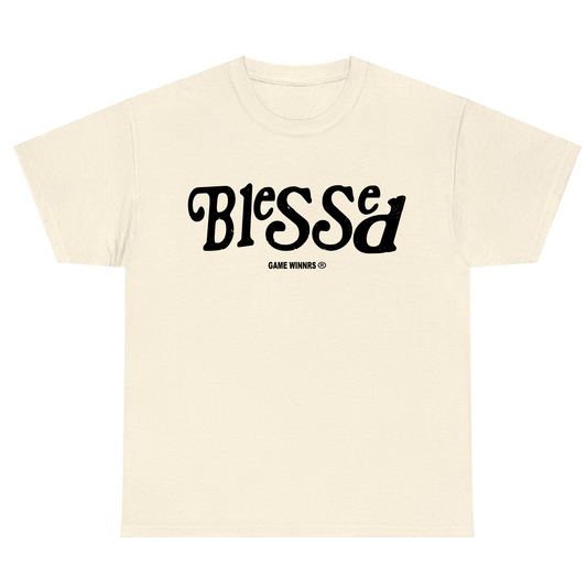 Blessed Tee (Natural/Black)