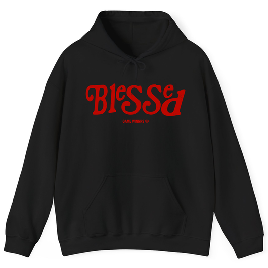 Blessed Hoodie (Black/Red)